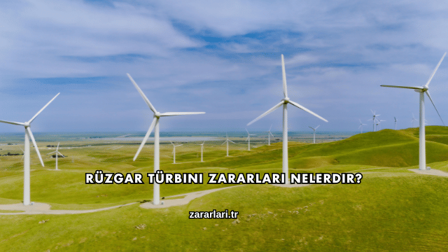 Rüzgar Türbini Zararları Nelerdir?