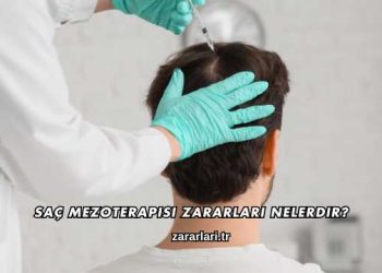 Saç Mezoterapisi Zararları Nelerdir?