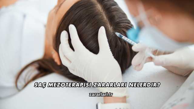 Saç Mezoterapisi Zararları Nelerdir?