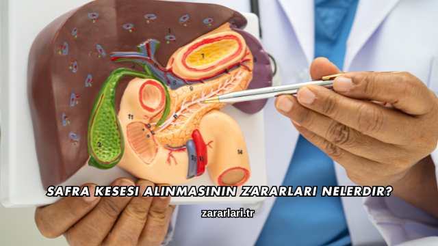 Safra Kesesi Alınmasının Zararları Nelerdir?