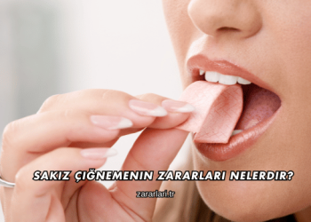 Sakız Çiğnemenin Zararları Nelerdir?