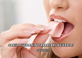 Sakız Yutmanın Zararları Nelerdir?