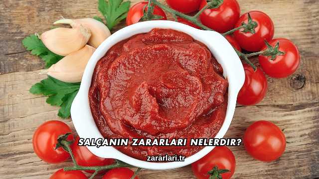 Salçanın Zararları Nelerdir?