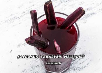 Şalgamın Zararları Nelerdir?