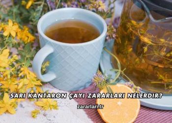 Sarı Kantaron Çayı Zararları Nelerdir?