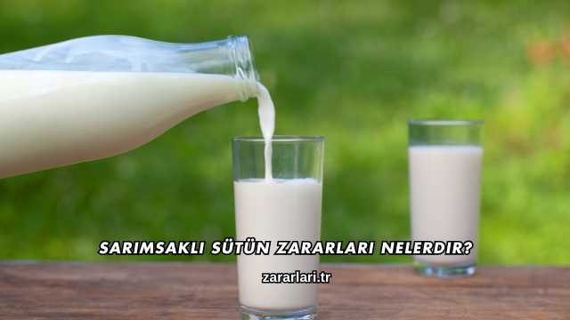 Sarımsaklı Sütün Zararları Nelerdir?