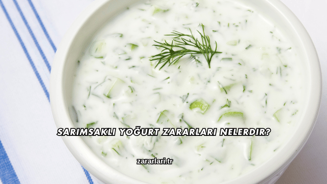 Sarımsaklı Yoğurt Zararları Nelerdir?