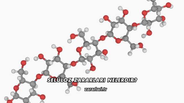 Selüloz Zararları Nelerdir?