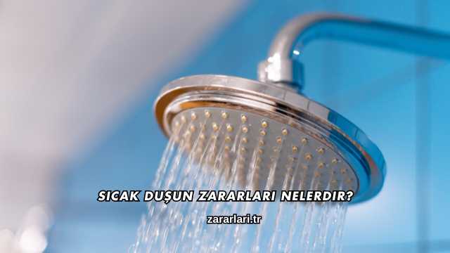 Sıcak Duşun Zararları Nelerdir?