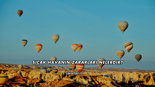 Sıcak Havanın Zararları Nelerdir?