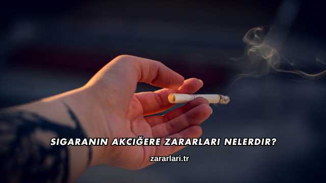 Sigaranın Akciğere Zararları Nelerdir?