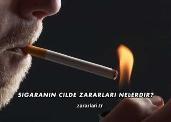 Sigaranın Cilde Zararları Nelerdir?
