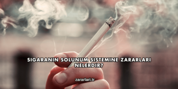 Sigaranın Solunum Sistemine Zararları Nelerdir?