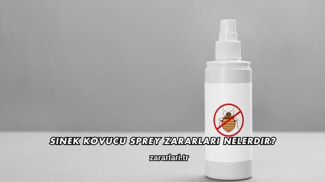 Sinek Kovucu Sprey Zararları Nelerdir?