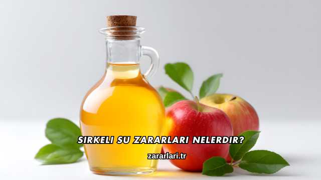 Sirkeli Su Zararları Nelerdir?