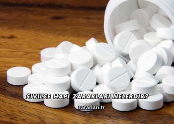 Sivilce Hapı Zararları Nelerdir?