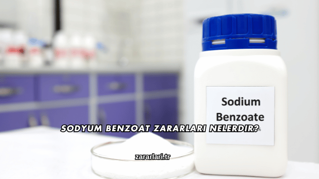 Sodyum Benzoat Zararları Nelerdir?