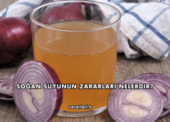 Soğan Suyunun Zararları Nelerdir?