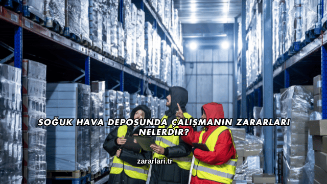 Soğuk Hava Deposunda Çalışmanın Zararları Nelerdir?