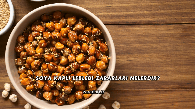 Soya Kaplı Leblebi Zararları Nelerdir?