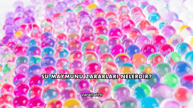 Su Maymunu Zararları Nelerdir?