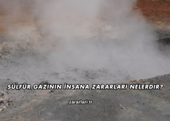 Sülfür Gazının İnsana Zararları Nelerdir?