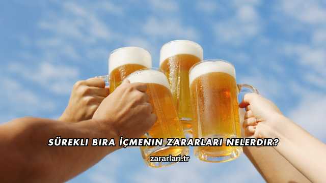 Sürekli Bira İçmenin Zararları Nelerdir?