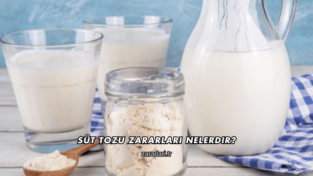 Süt Tozu Zararları Nelerdir?