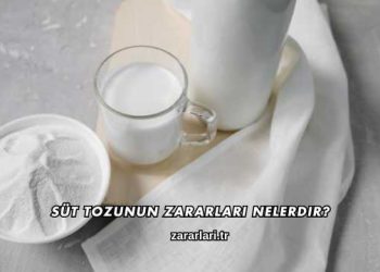 Süt Tozunun Zararları Nelerdir?