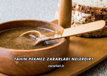 Tahin Pekmez Zararları Nelerdir?