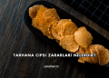 Tarhana Cipsi Zararları Nelerdir?