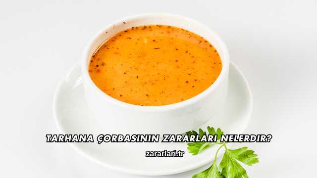 Tarhana Çorbasının Zararları Nelerdir?