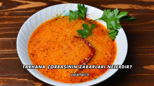 Tarhana Çorbasının Zararları Nelerdir?