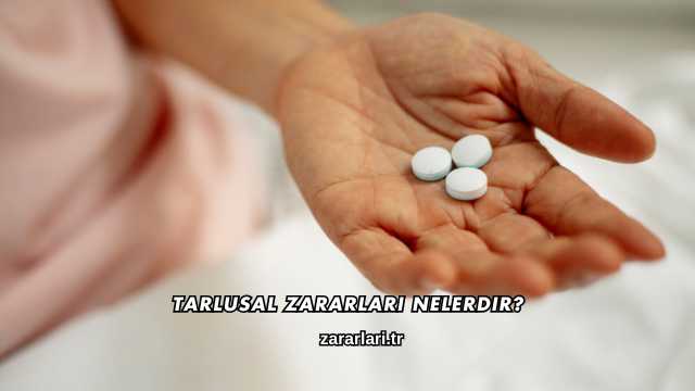 Tarlusal Zararları Nelerdir?