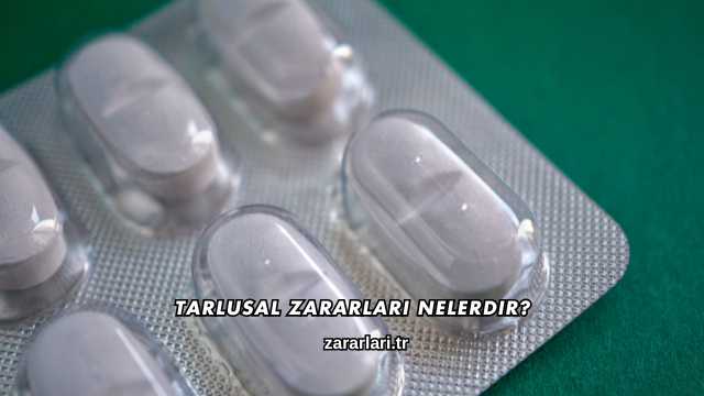 Tarlusal Zararları Nelerdir?