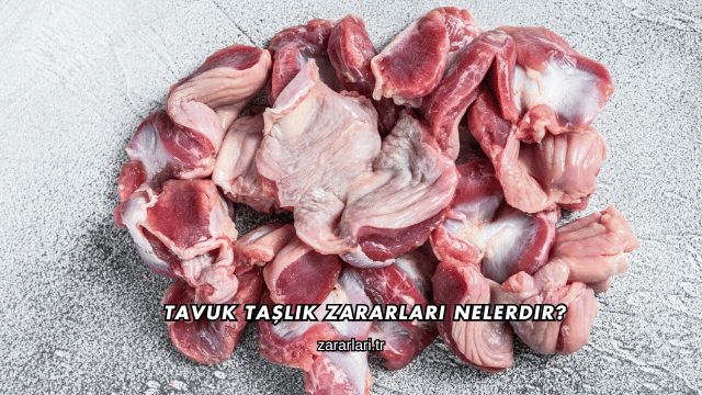 Tavuk Taşlık Zararları Nelerdir?