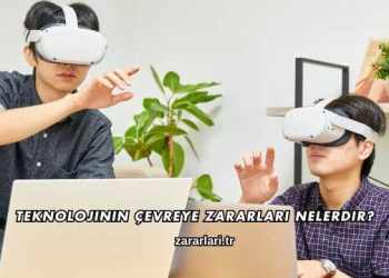 Teknolojinin Çevreye Zararları Nelerdir?