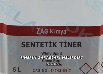 Tinerin Zararları Nelerdir?