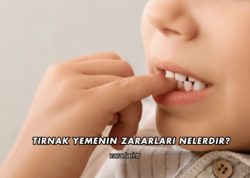 Tırnak Yemenin Zararları Nelerdir?