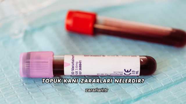 Topuk Kanı Zararları Nelerdir?