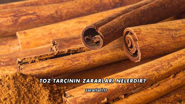 Toz Tarçının Zararları Nelerdir?