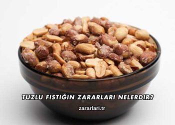 Tuzlu Fıstığın Zararları Nelerdir?
