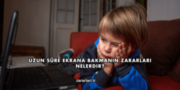 Uzun Süre Ekrana Bakmanın Zararları Nelerdir?
