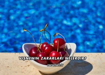 Vişnenin Zararları Nelerdir?