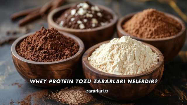 Whey Protein Tozu Zararları Nelerdir?