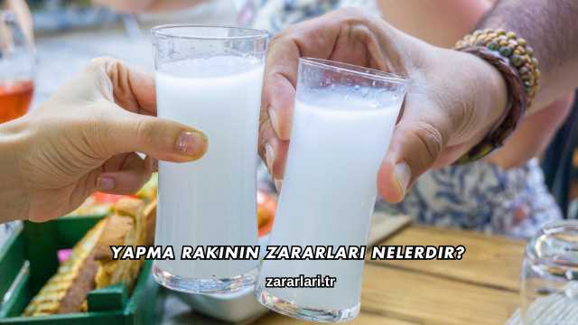 Yapma Rakının Zararları Nelerdir?