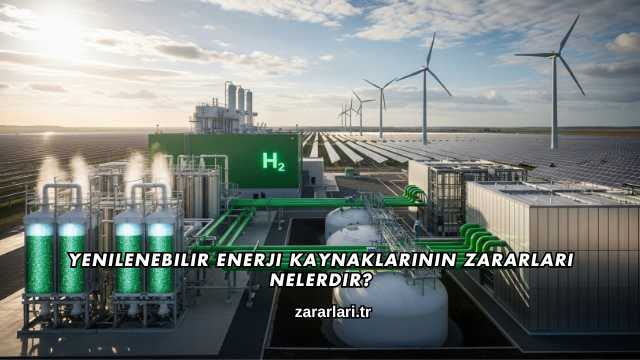 Yenilenebilir Enerji Kaynaklarının Zararları Nelerdir?