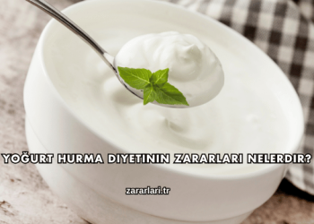 Yoğurt Hurma Diyetinin Zararları Nelerdir?