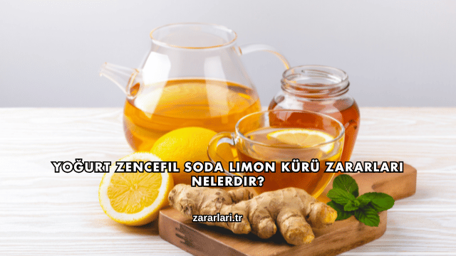 Yoğurt Zencefil Soda Limon Kürü Zararları Nelerdir?
