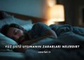 Yüz Üstü Uyumanın Zararları Nelerdir?